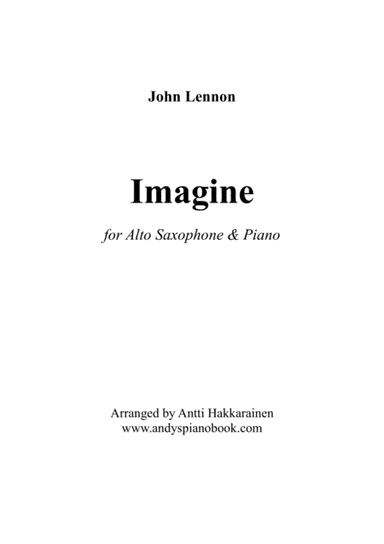 Imagine (arr. Antti Hakkarainen)