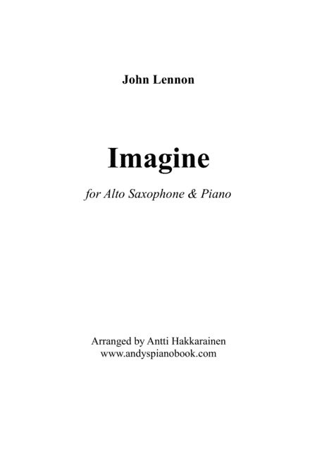 Imagine (arr. Antti Hakkarainen)