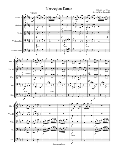 Norwegian Dance (arr. Nick Lacanski)