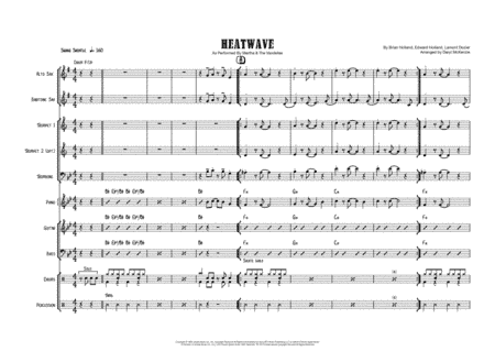 Heatwave (love Is Like A Heatwave) (arr. Daryl McKenzie)