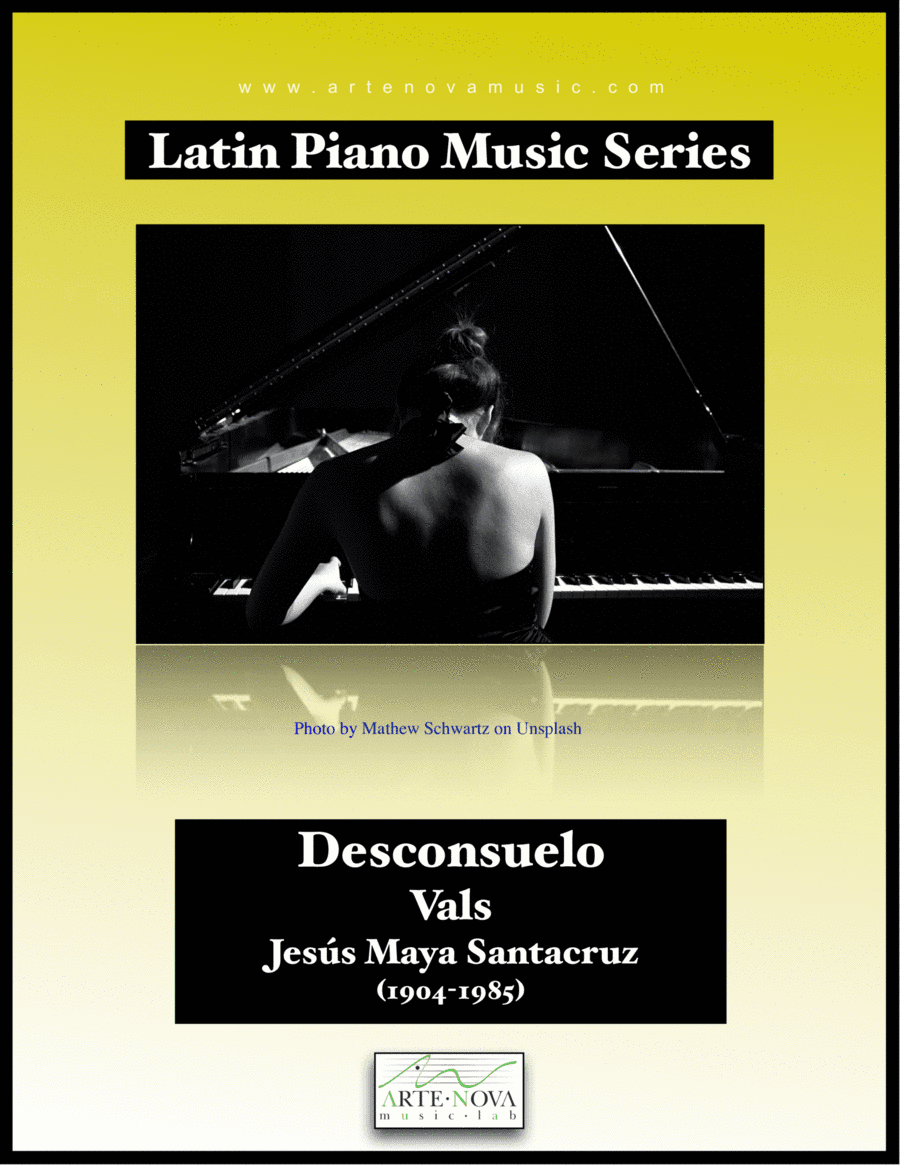 Desconsuelo - Vals for Piano.