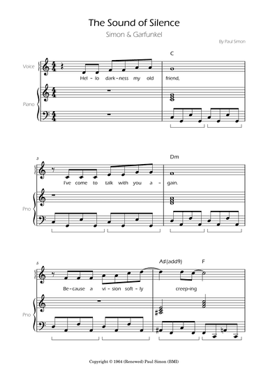 The Sound Of Silence (arr. Ygor Nunes)