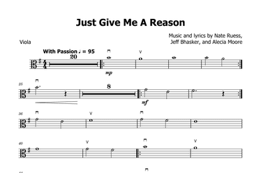 Just Give Me A Reason (arr. David Lartey)