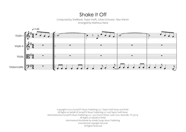 Shake It Off (arr. Matheus Viana)