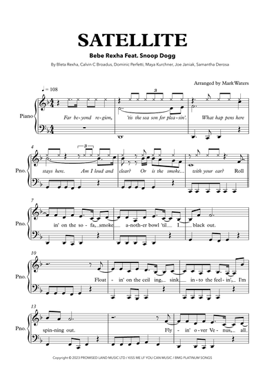 Satellite (arr. Mark Waters)