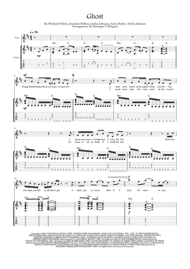 Ghost (arr. Henrique F Mangoni)
