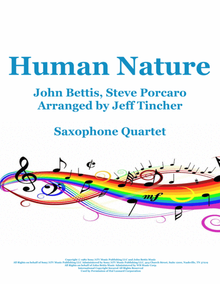 Human Nature (arr. Jeff Tincher)
