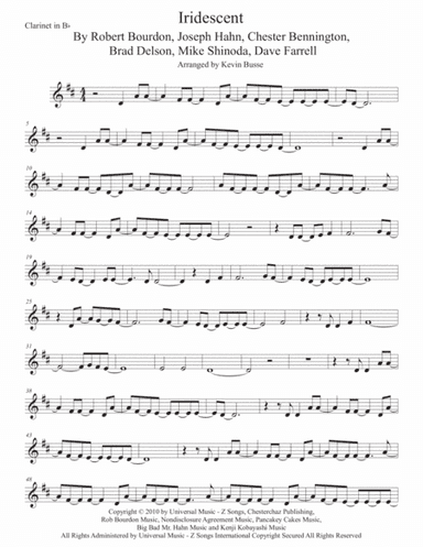 Iridescent (arr. Kevin Busse)