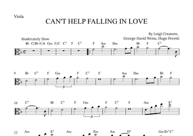 Can't Help Falling In Love (arr. Alex Nunes Rodrigues)