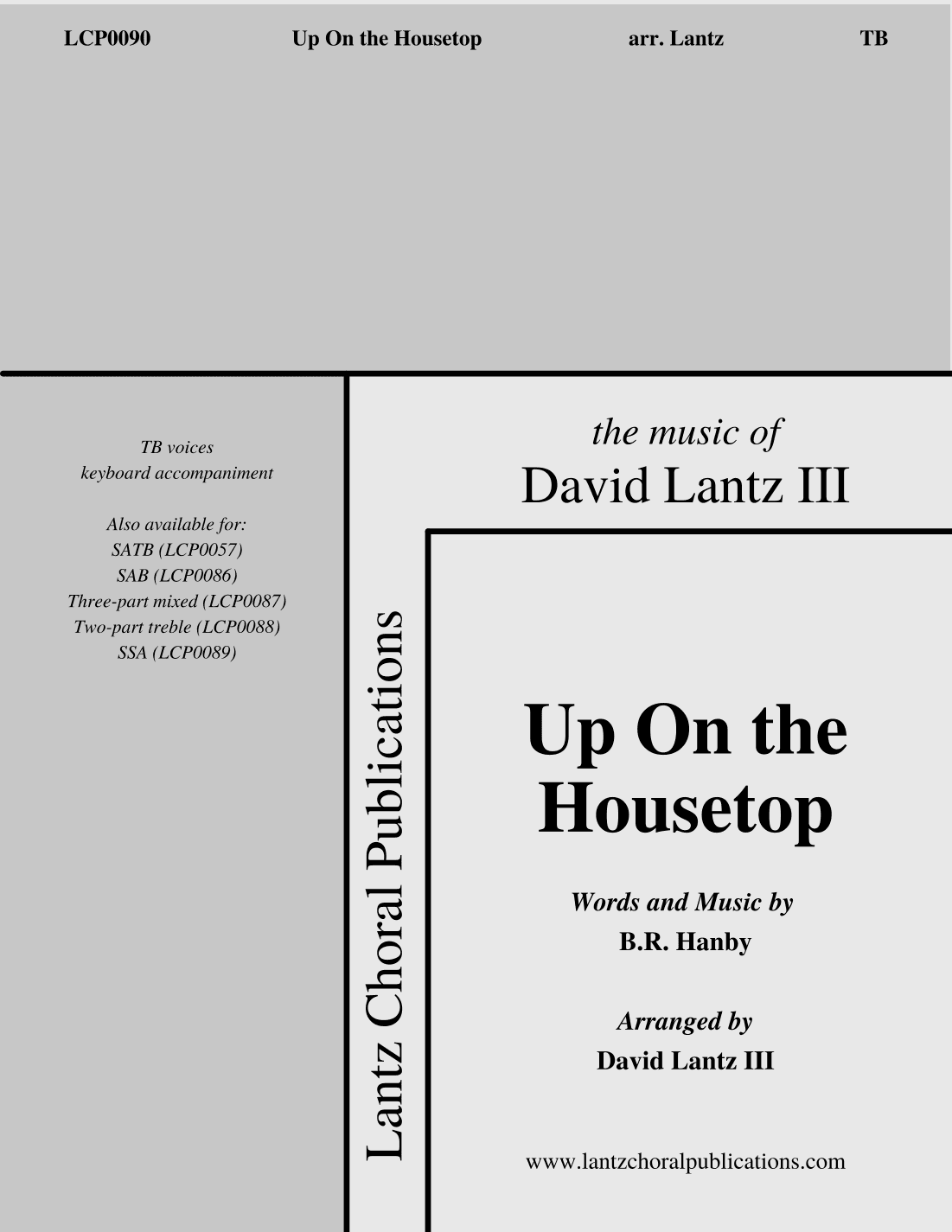 Up On the Housetop (arr. David Lantz III)