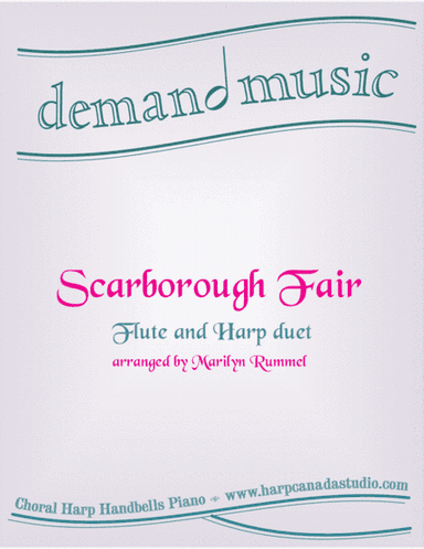 Scarborough Fair - flute and harp duet (arr. Marilyn Rummel)