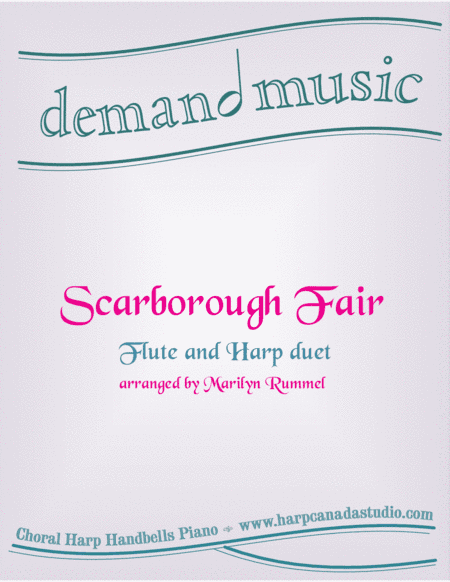 Scarborough Fair - flute and harp duet (arr. Marilyn Rummel)