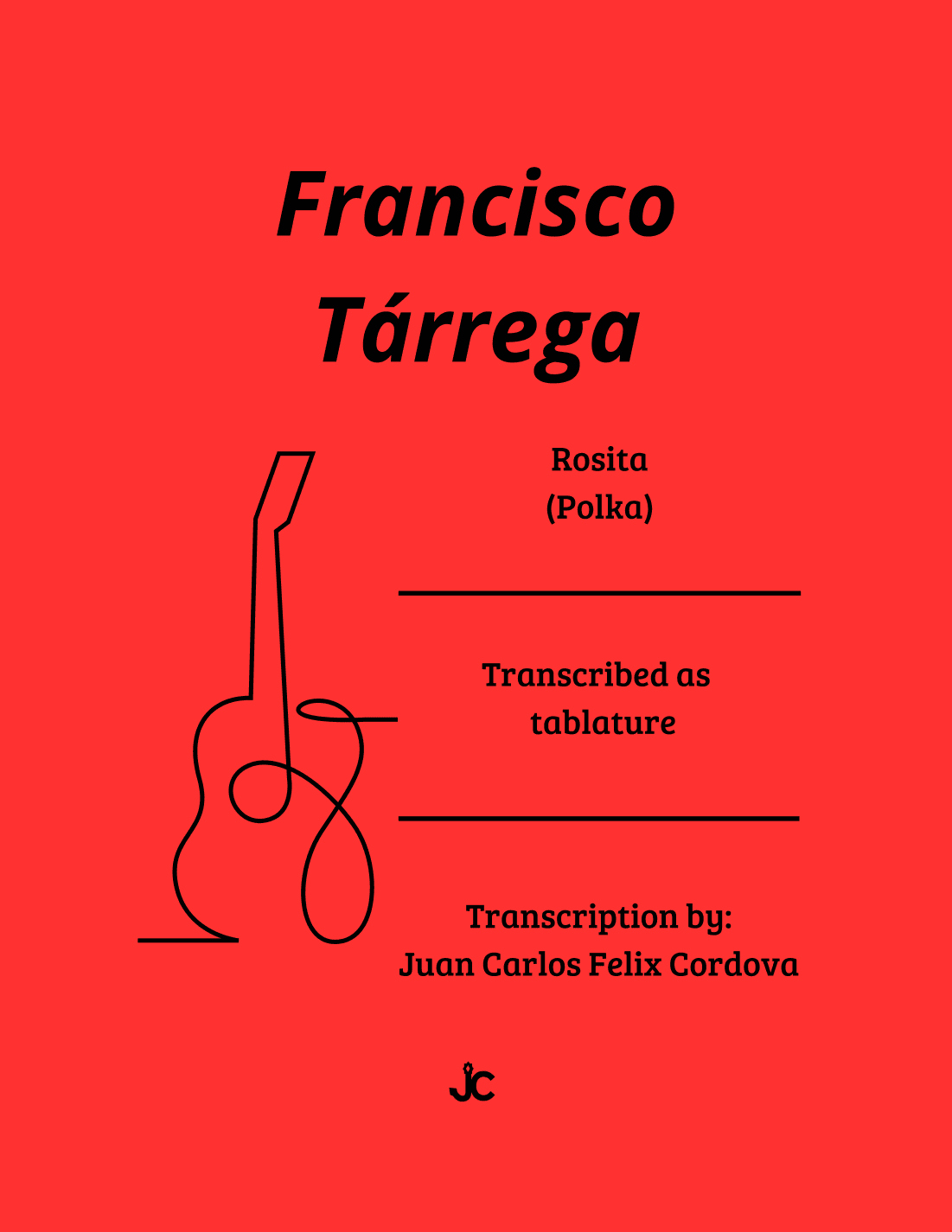 Rosita (polka) - Tab (arr. Juan Carlos Felix Cordova)