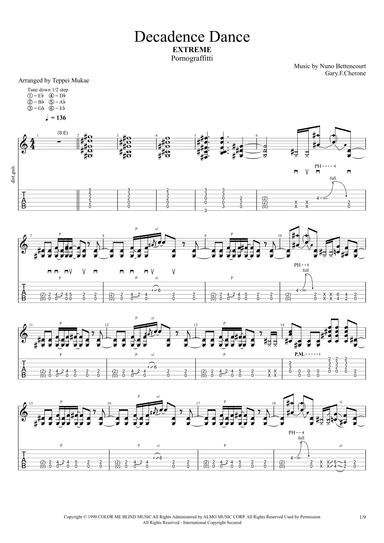 Decadence Dance (arr. Teppei Mukae)