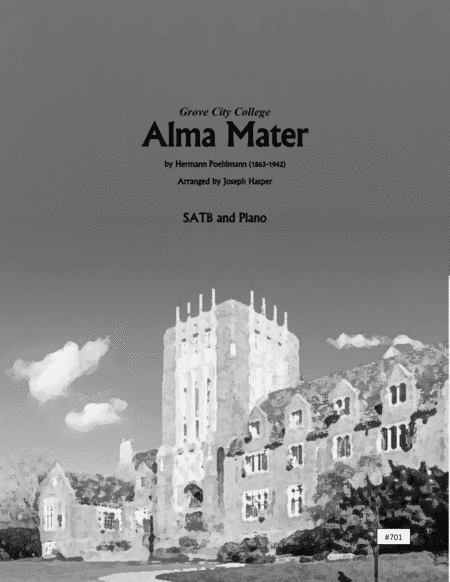 Grove City College Alma Mater (SATB and Piano)