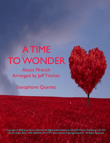 A Time Of Wonder (arr. Jeff Tincher)