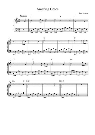 Amazing Grace (arr. Kaiserin Rebecca)