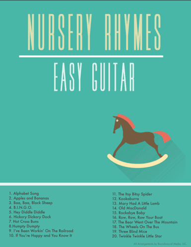 Row, Row, Row Your Boat (Beginner Guitar w/TAB) (arr. Roundwound Media)