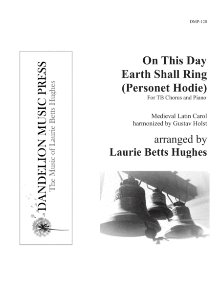 On This Day Earth Shall Ring (Personet Hodie) [Two-Part Men's Choir] (arr. Gustav Holst, Laurie Betts Hughes)