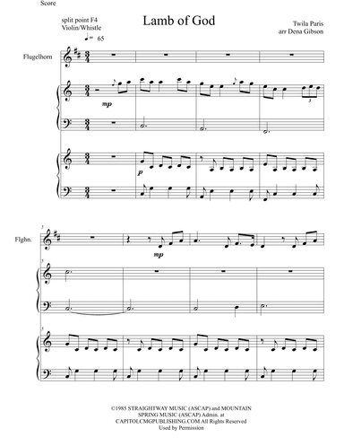 Lamb Of God (arr. Dena Gibson)
