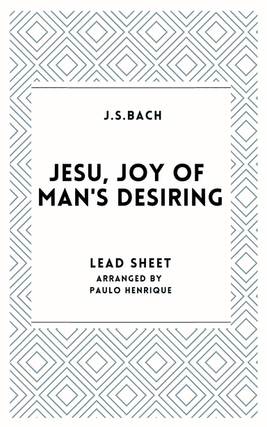 Jesu, joy of man's desiring (arr. Paulo Henrique)