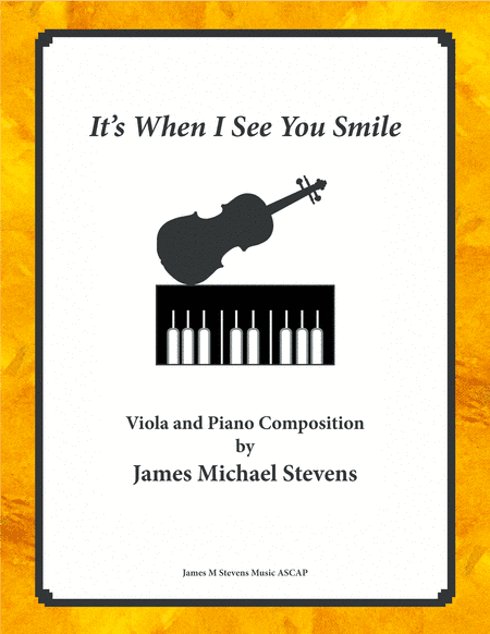It's When I See You Smile - Viola & Piano