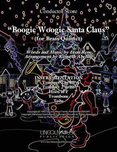 Boogie Woogie Santa Claus (arr. Kenneth Abeling)