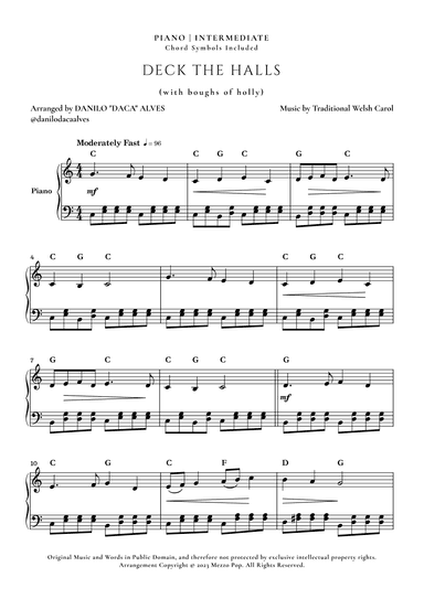 Deck the Halls (arr. Danilo "Daca" Alves)