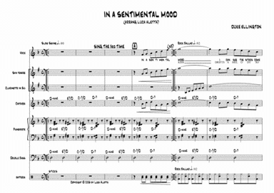 In A Sentimental Mood (arr. Luca Aletta)