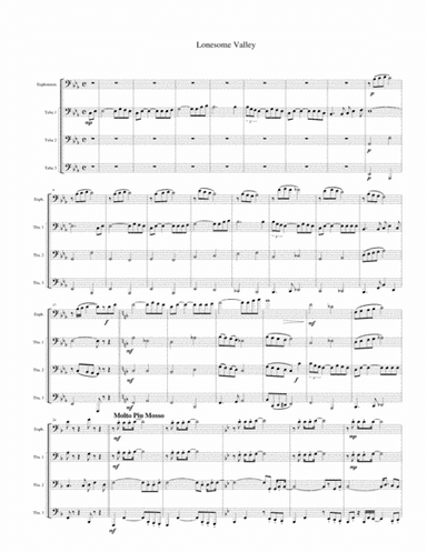 Lonesome Valley (arr. Kenneth D. Friedrich)