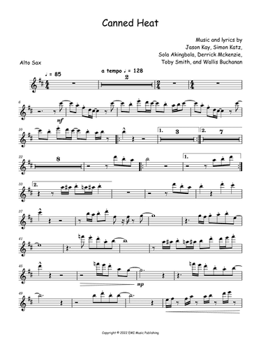 Canned Heat (arr. David Lartey)
