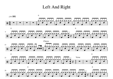 Left And Right (arr. Matěj Diviš)