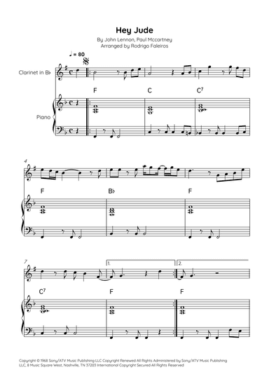 Hey Jude (arr. Rodrigo Faleiros)