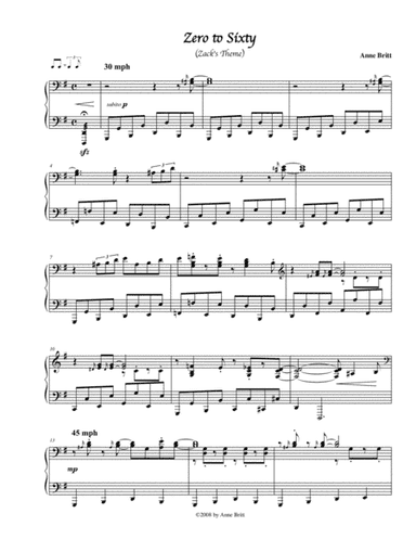 Zero to Sixty (Zack's Theme)
