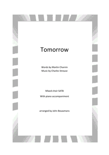 Tomorrow (arr. John Bouwmans)