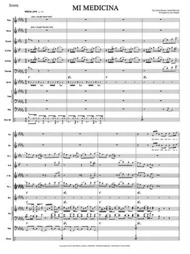 Mi Medicina (arr. Joseph Hasper)