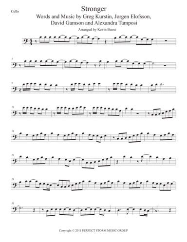 Stronger (What Doesn't Kill You) (arr. Kevin Busse)
