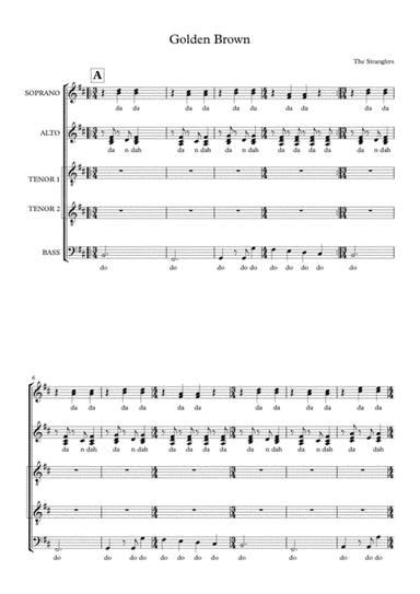Golden Brown (arr. Erin Murphy)
