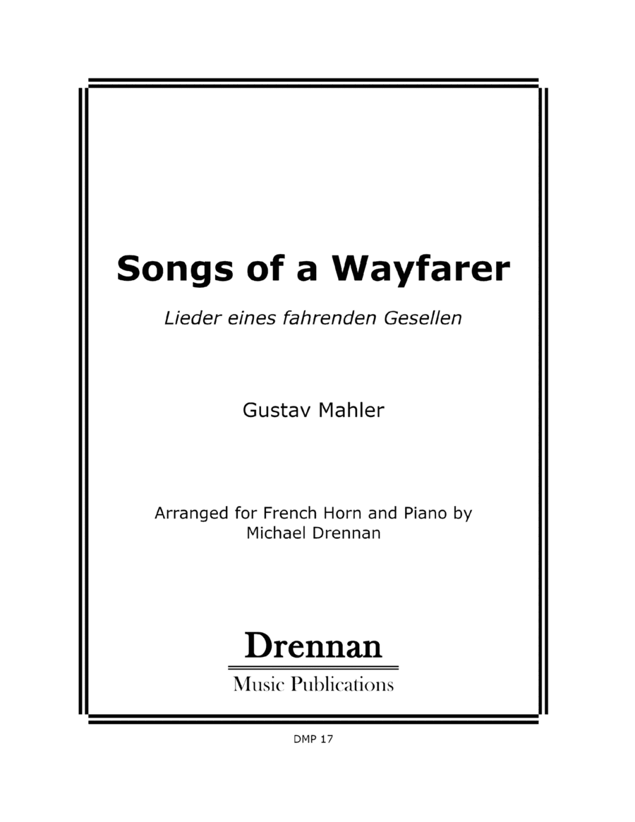 Songs of a Wayfarer for Horn and Piano (arr. Michael Drennan)