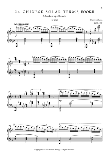 24 Chinese Solar Terms,Bk.2,No.3:  Awakening of Insects