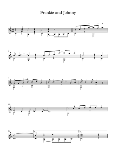 Frankie and Johnny - American Traditional Song (arr. Milan Mitic)