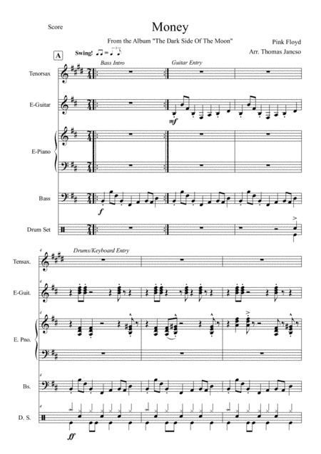 Money (arr. Thomas Jancso)