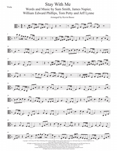 Stay With Me (arr. Kevin Busse)