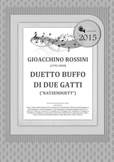 Duetto buffo di due gatti - Katzenduett (arr. Igor Zugrov For Concert Band)