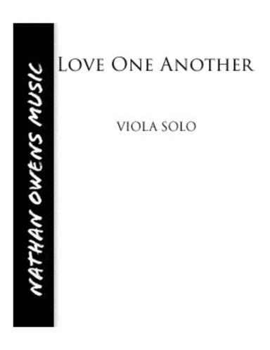 Love One Another - Viola/Piano (arr. Nathan Owens)