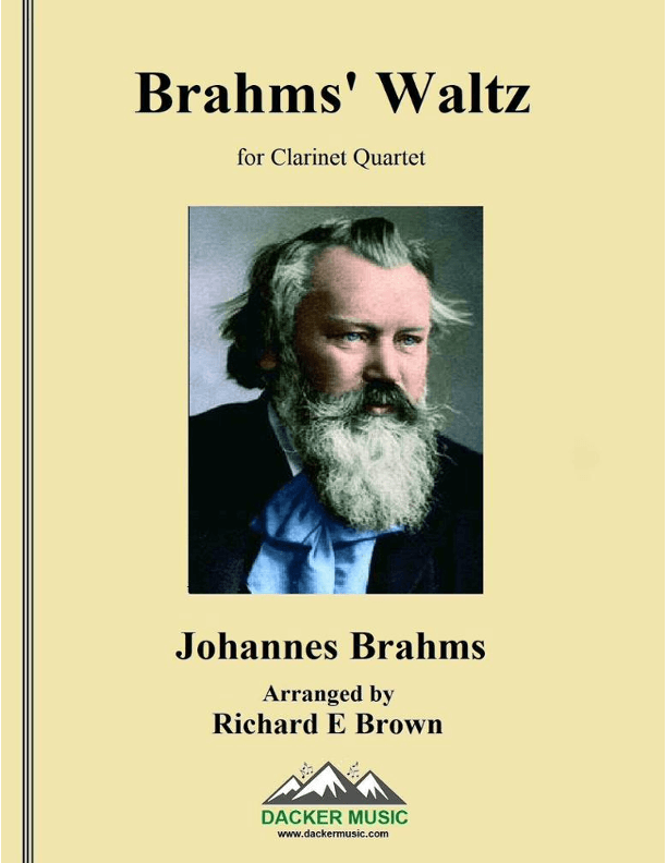 Brahms' Waltz - Clarinet Quartet (arr. Richard E Brown)