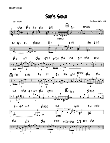 Bob's Song