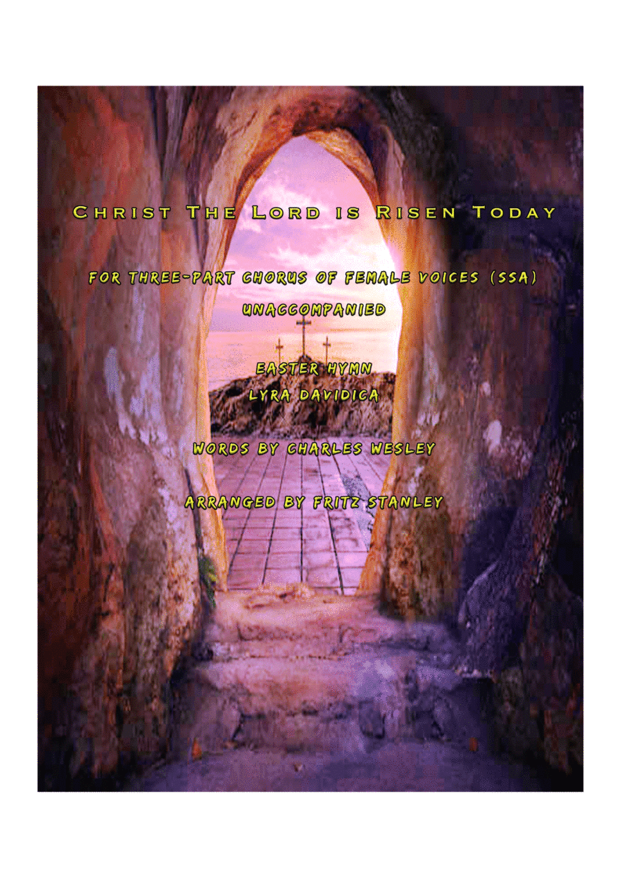 Christ The Lord is Risen Today - SSA A Cappella (arr. Fritz Stanley)
