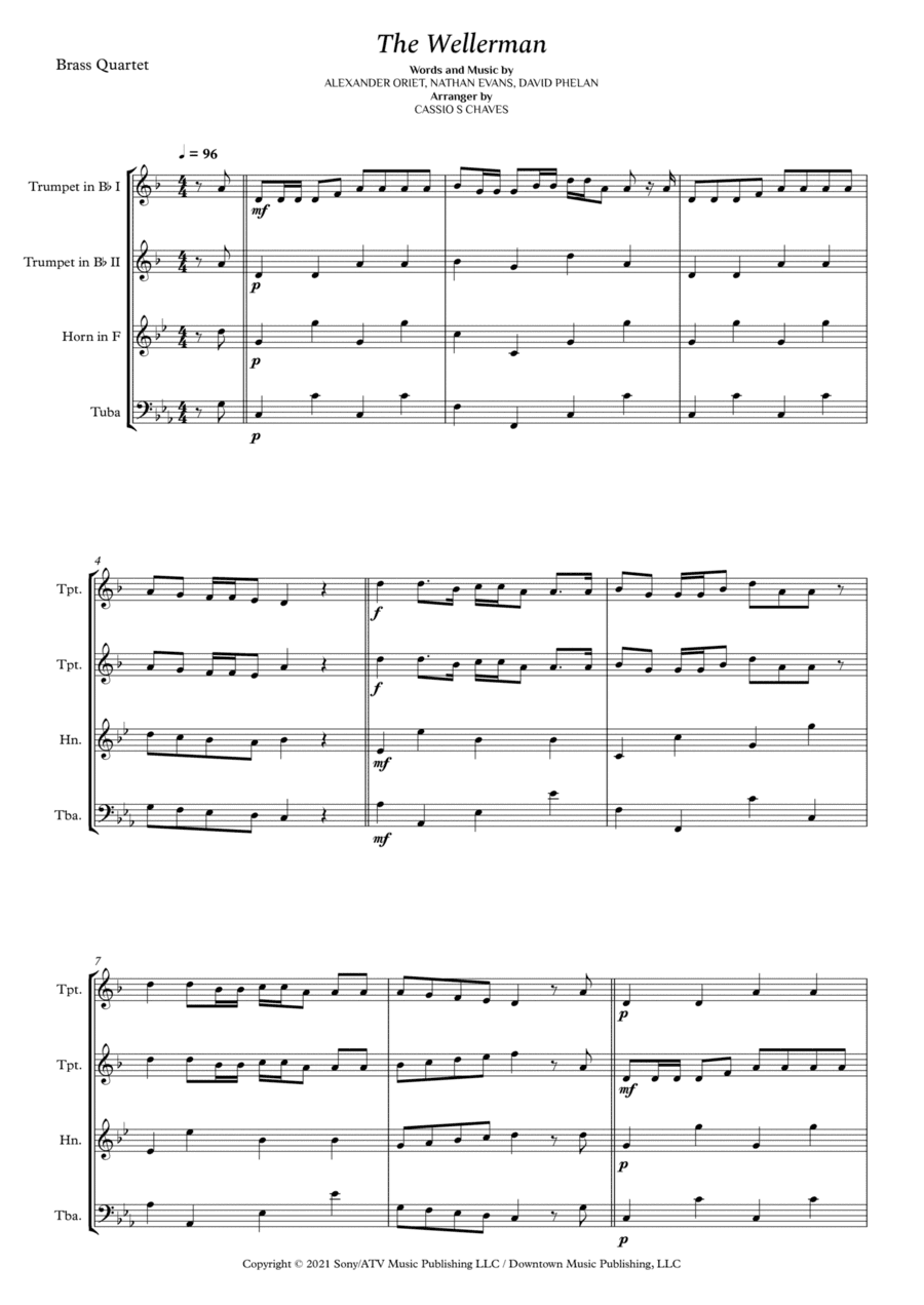 Wellerman (arr. Cássio Silva Chaves)