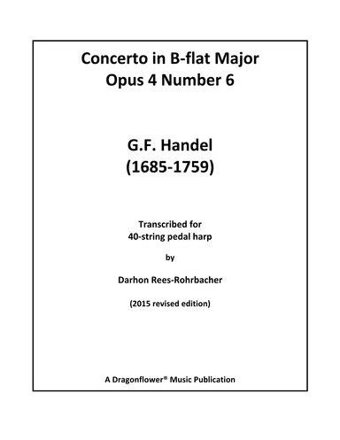 Concerto in B-Flat Major (arr. Darhon Rees-Rohrbacher)